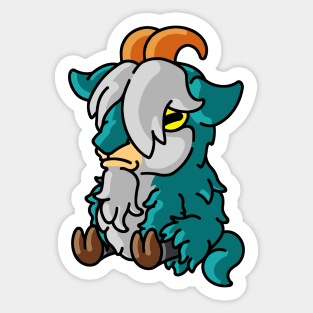 Cute Goat Sticker